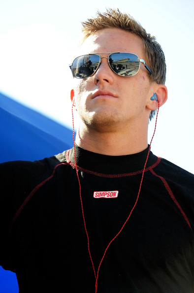Parker Kligerman looks on during practice for the NASCAR Camping World Truck Series at Homestead-Miami Speedway Nov 16, 2012Photo - John Harrelson/Getty Images 