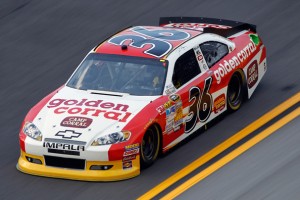 Dave Blaney in #36 Golden Corral at Daytona July 2012Photo - Todd Warshaw/Getty Images