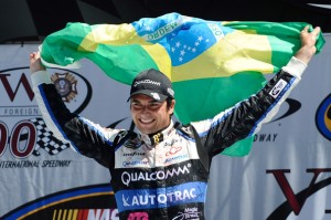 Nelson Piquet Jr on Aug 18, 2012 after winning at MichiganPhoto - Jared C Tilton/Getty Images